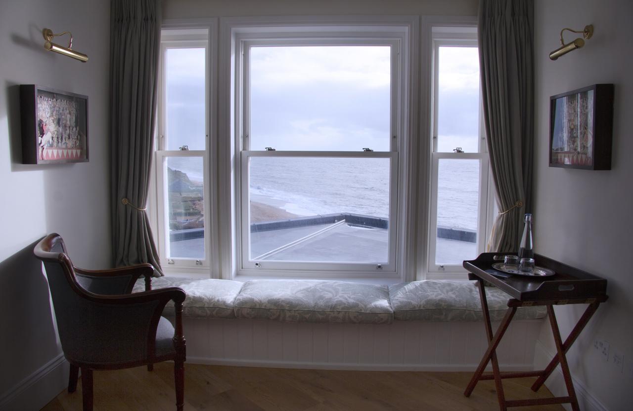 Hotel The Seaside Boarding House Burton Bradstock Exterior foto